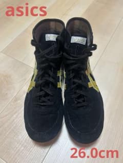 ASICS BOXING/WRESTLING SHOES BLACK/GOLD