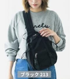 MARI.EmmY マルチウェイバッグ　リュック　ブラック　中黒　Marieのサムネイル