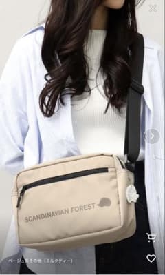 SCANDINAVIAN FOREST ショルダーバッグ ベージュのサムネイル