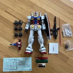 PGガンダム　素組完成品のサムネイル