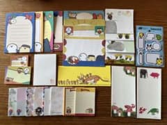 たまごっち付箋 レオレオニ ミャクミャク 他 メモ帳 一筆箋 おすそわけ セット