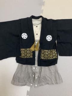 袴　ロンパース　男の子　こどもの日のサムネイル