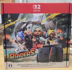 Nintendo Switch 2 Splatoon Raiders Set Console