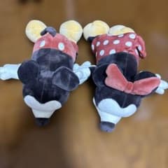 미키 & 미니 봉제 인형 2체 세트