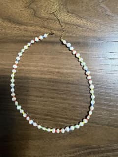 カラフルビーズ ネックレス 調整可能のサムネイル