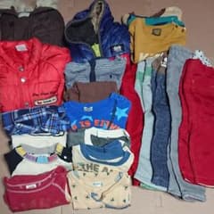 サイズ90 長袖 男の子 まとめ売り パンツ 冬物 子供服 ベビー服 キッズ服のサムネイル
