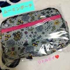 新品未使用❢❢ムーミンポーチ♡リトルミイのサムネイル