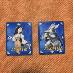 FF9 クアッドミスト風カード　6種セット ff9 クアッドミスト風入場特典カード 2枚セット - メルカリ