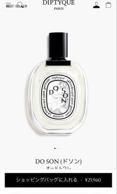 Diptyque doson オーデトワレ100ml ディプティックドソン - メルカリ