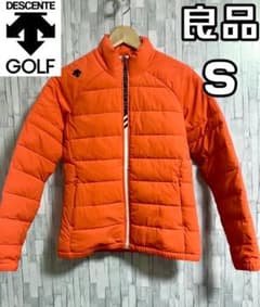 【24時間以内/匿名配送】良品 デサントゴルフ レディース 中綿 ジャケット S 24時間以内/匿名配送】良品 デサントゴルフ レディース 中綿