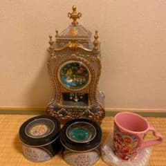不思議の国のアリス　時計３つ&コップセットのサムネイル