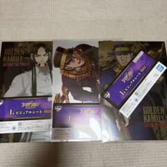 골든 카무이 이치 반 쿠지 비주얼 시트 3 점 세트