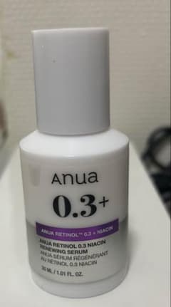 Anua レチノール 0.3 ナイアシン リニューイングセラムのサムネイル