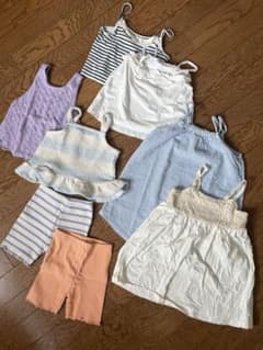 【ZARA.H&M】キッズ トップス・ボトムス まとめ売り 8点セットのサムネイル