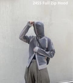 JIAN YE 24SS MESH HOOD 弐
