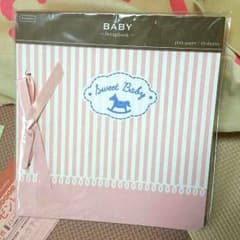 ベビーアルバム☆ピンク☆　オマケ付きのサムネイル