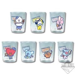 Ichiban Kuji BT21 SHOOKY Lively Glass