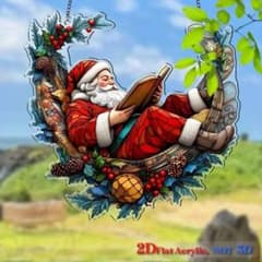 サンタクロース　クリスマス飾りのサムネイル