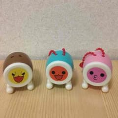 太鼓の達人ドンちゃんキーホルダー3セット！のサムネイル