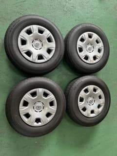195/80R15 4本セット ハイエース9型新車外し 送料込 - メルカリ
