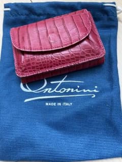 【廃盤品】オレンジレザー三つ折り財布　銀座　和光　アントニーニ WAKO Antonini 廃盤品 赤レザー 三つ折り財布 - メルカリ