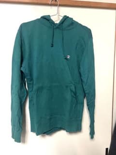 Champion グリーン フード付きパーカーのサムネイル