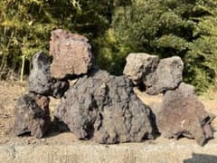 溶岩石　6個　親石入りのサムネイル