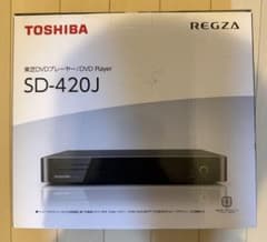TOSHIBA REGZA DVDプレーヤー SD-420J 本体 - メルカリ