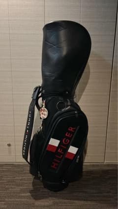 TOMMY HILFIGER トミーヒルフィガー キャディバッグ ネイビー 紺