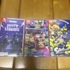 Nintendo Switch ゲーム 3本セット＋PC用HDDのサムネイル