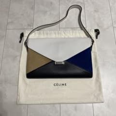 美品】セリーヌ ダイヤモンド クラッチバッグ・ショルダーバッグ2WAY