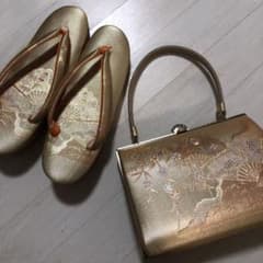 本日限定値下げ和装 草履セットのサムネイル