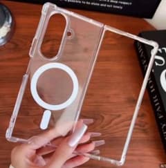 【新品　MagSafe対応] Galaxy Z Fold 7 ケース 透明のサムネイル