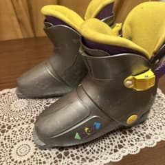 子ども用スキーブーツ グレー/イエロー/パープル　22センチのサムネイル