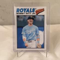 最終値下 topps Bobby Witt Jr. ボビー ウィット イメバリ - メルカリ