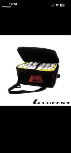 LUCENT ルーセント　ボールケース 黒/黄色のサムネイル