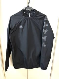 【新品】adidas Ｆサイズ防風ピステ超ストレッチ薄手ナイロン素材裏地無しのサムネイル