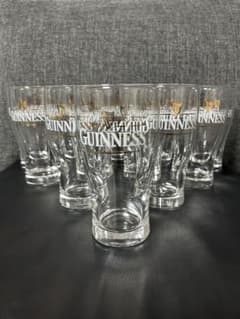 GUINNESS ギネスビール 業務用グラス 12個セット ストラップおまけ付きのサムネイル
