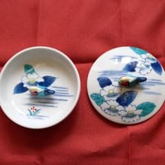 色鍋島小物入れ(魯山窯)のサムネイル