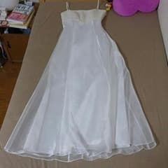 エメのカクテルドレス　白　一回着用ドレスカバー付き　値段交渉応じますのサムネイル