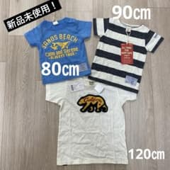 【新品タグ付き】キッズ Tシャツ 3点セットのサムネイル