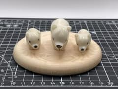 ナンタケットバスケット タグアナッツ 飾り クマの親子 9 - メルカリ