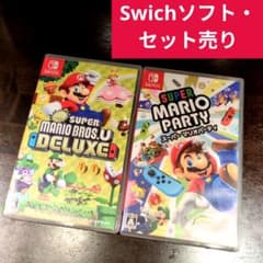 動作確認・初期化済】Nintendo Switch マリオソフト2本セット - メルカリ