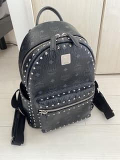 MCM ブラック スタッズ バックパック Sサイズのサムネイル