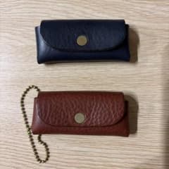 【未使用】LONA ロナ bit case 限定ネイビー／廃番チョコ 2点セットのサムネイル