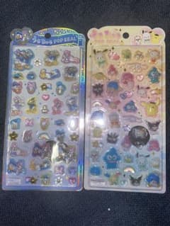 （正規品）うるちゅる　サンリオ　ドナルド&デイジー　シールのサムネイル