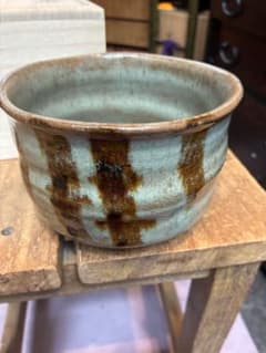 茶道具　建水　茶碗　菱三窯　傷無し　信楽焼　志野焼 共箱無し 茶道具 建水 茶碗 菱三窯 傷無し 信楽焼 志野焼 共箱無し - メルカリ