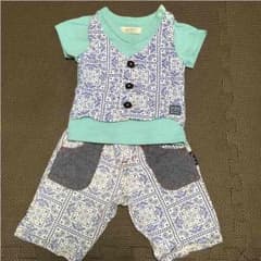 セットアップ☆Tシャツ&ハーフパンツ80のサムネイル