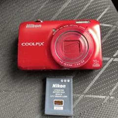 Nikon COOLPIX S6300 赤 デジタルカメラ ジャンク品 - メルカリ