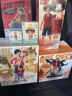 이치 반 쿠지 원피스 MONKEY.D.LUFFY A상 B상 라스트원상 외